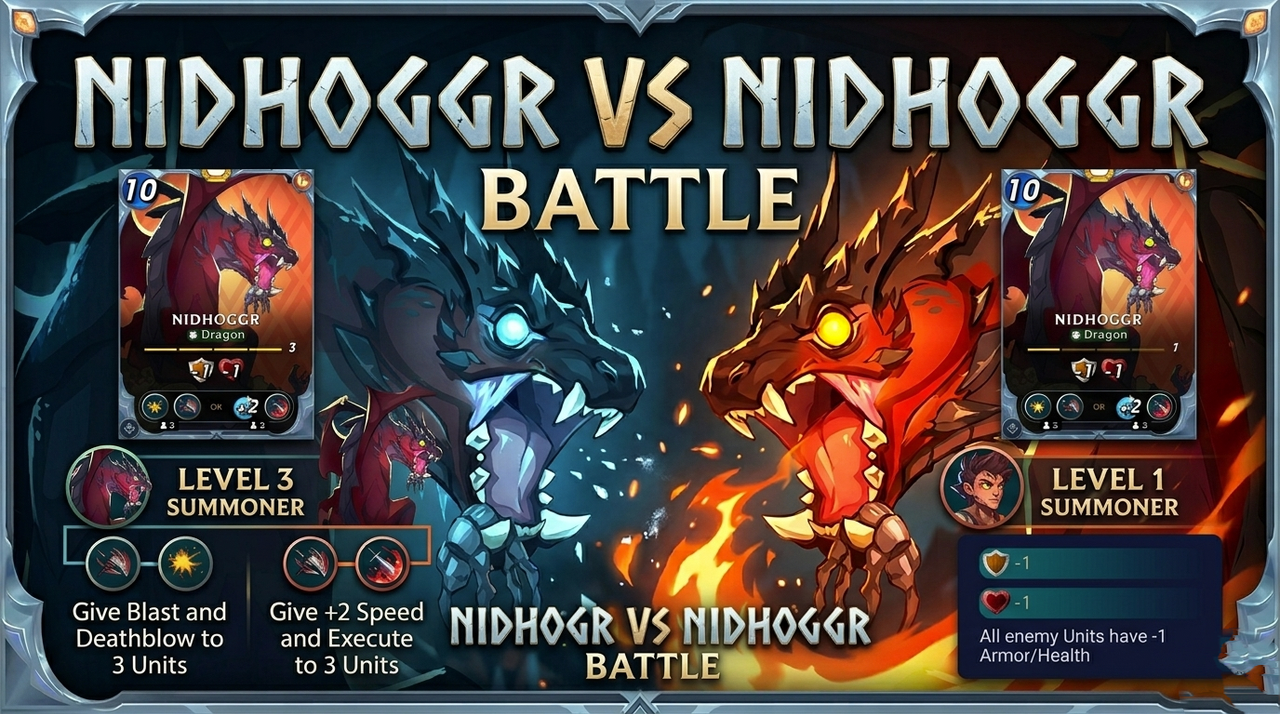 Nidhoggr vs Nidhoggr: The incredible story of a Level 1 against a Level 3