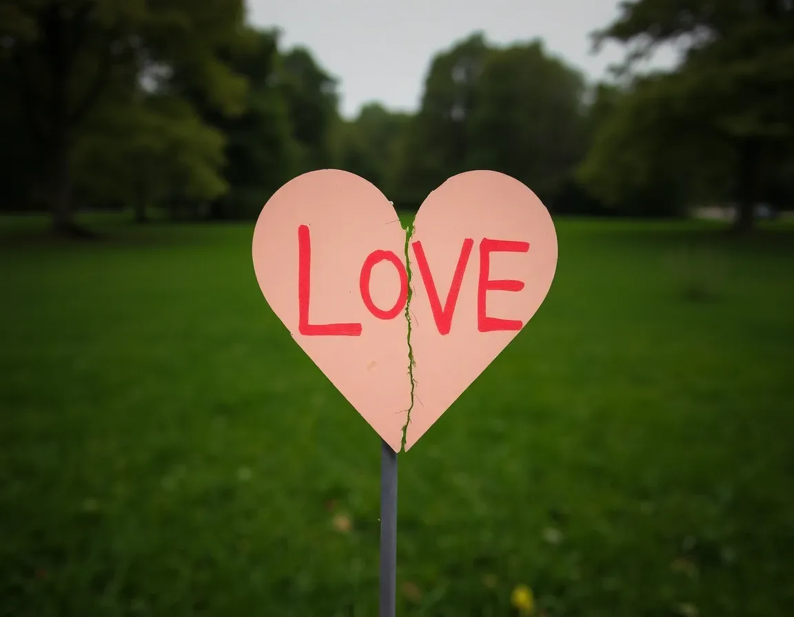 Love must wait.