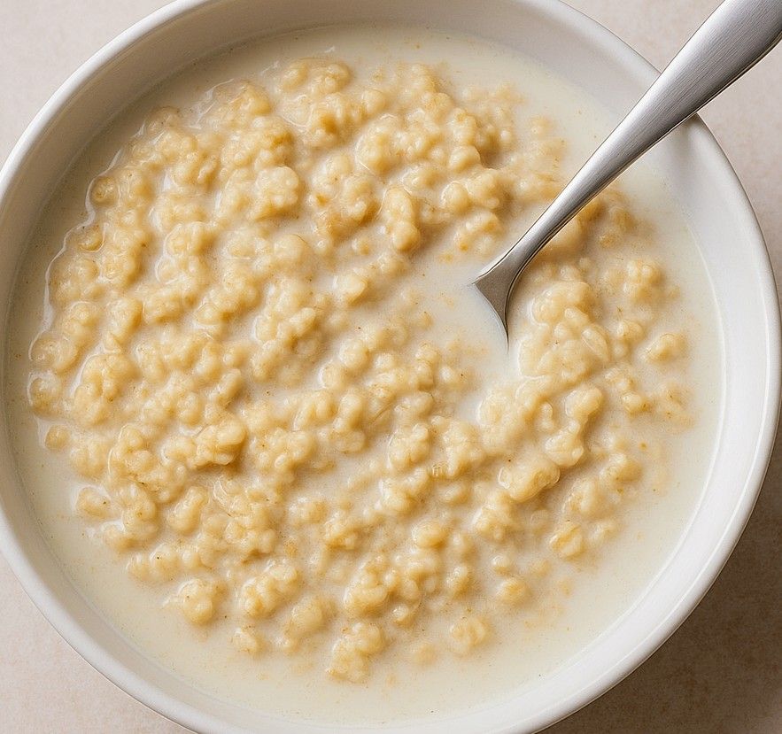 Late Night Comfort: Oats and Milk