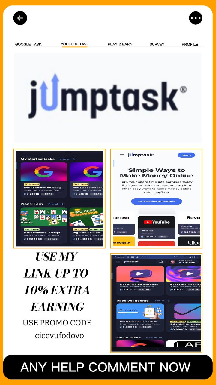 💰 Earn Money Online with Your Mobile | JumpTask App 💰
