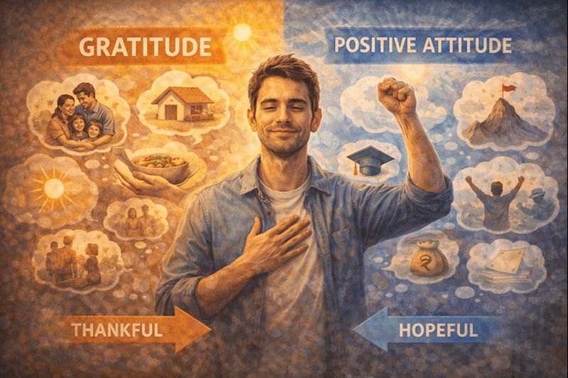 Gratitude and a Positive Attitude: The Two Pillars That Hold Life Steady
