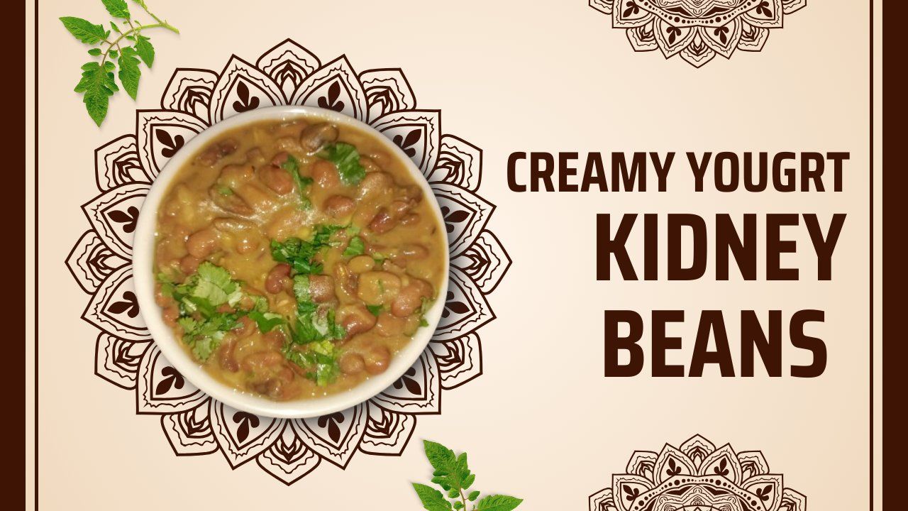 Creamy Yougrt Kidney Beans