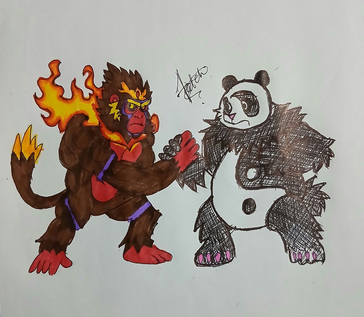 Wuzing VS Panyang: Furious Handshake of the holozing warriors