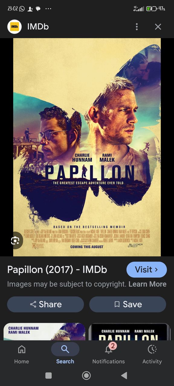 Papillon (Prison of the Mind) 
