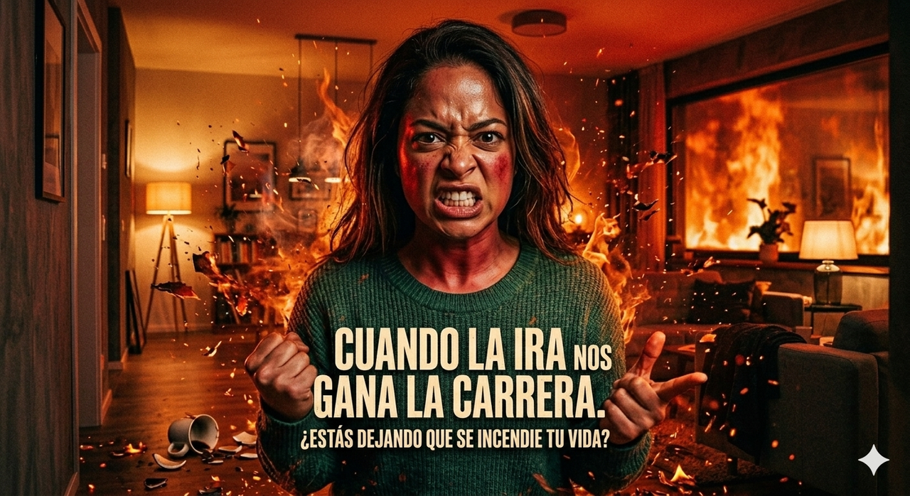 "¿Alguna vez has sentido que ya no eres tú quien habla, sino un monstruo de fuego que ha tomado el volante de tu vida?"
