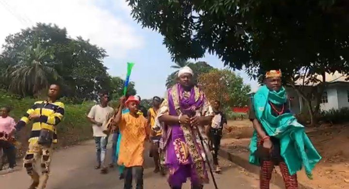 Iwa akwa ( cloth wearing) in Igbo land 