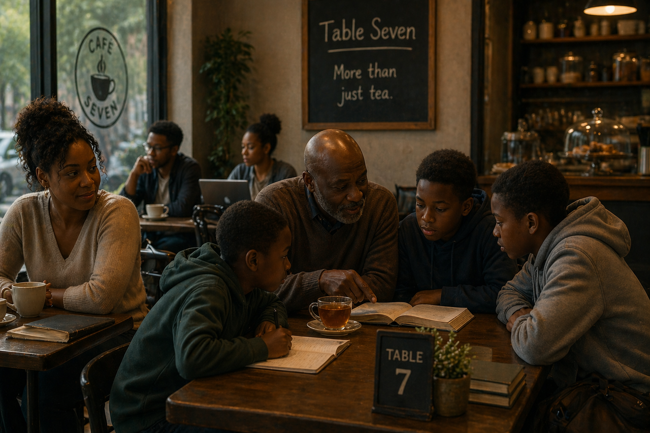The Man at Table Seven