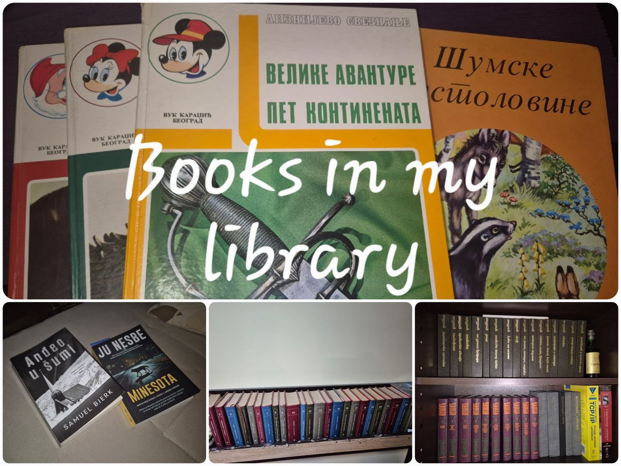 Books in my library