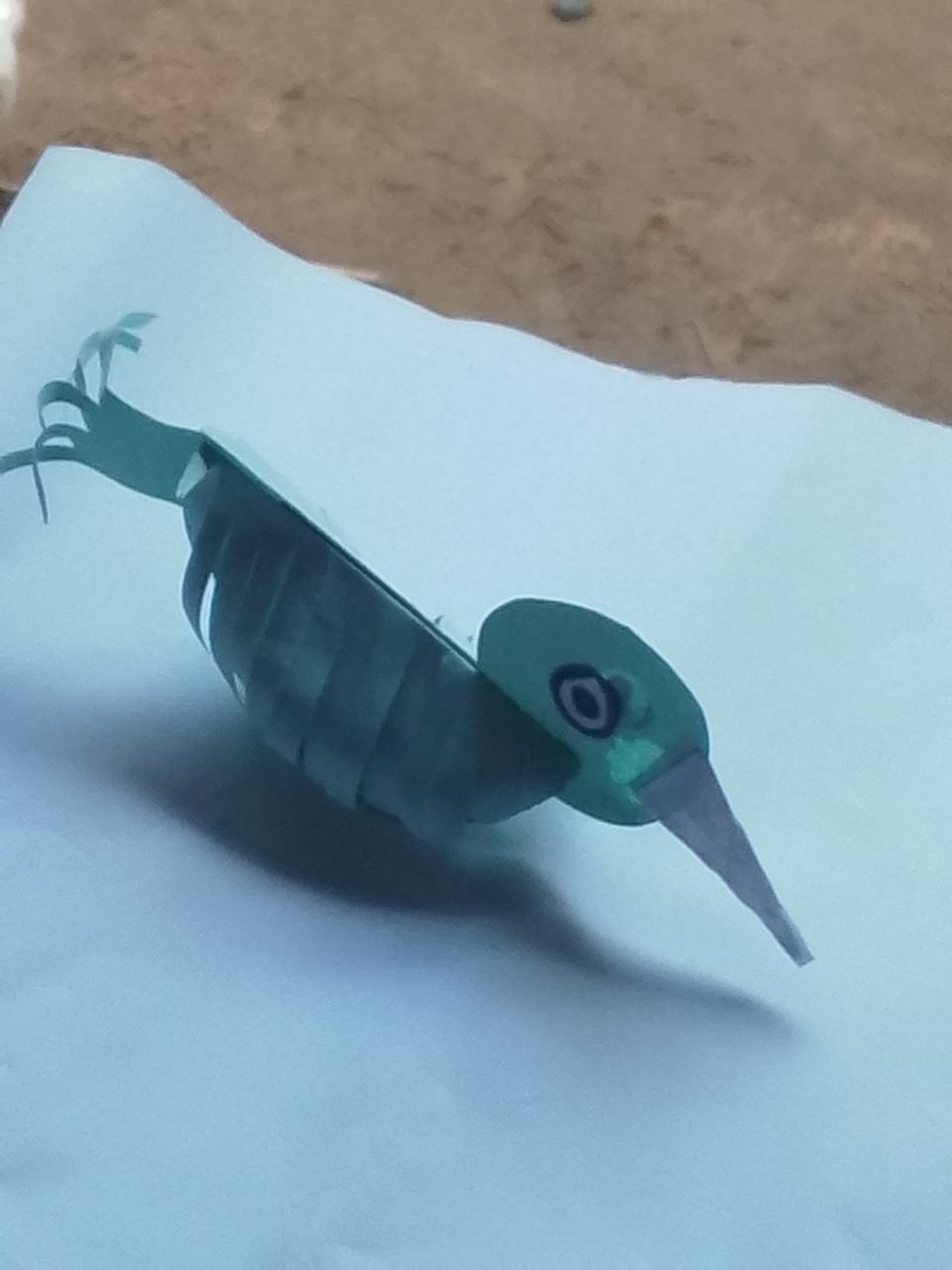 Making A DIY Paper Toy Bird