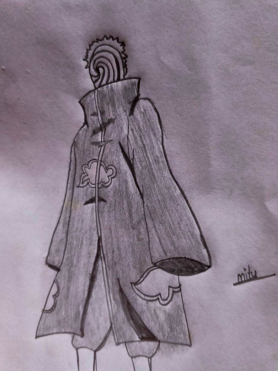 I drew one of my favorite cartoon characters.