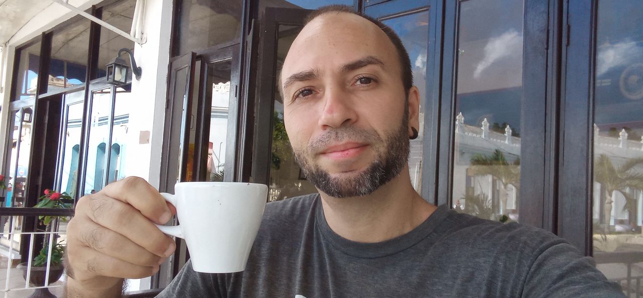 My favorite person for coffee