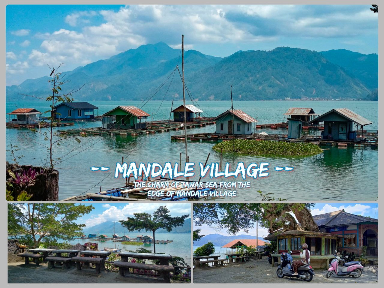 MENDALE VILLAGE // The charm of tawar sea from the edge of Mendale village