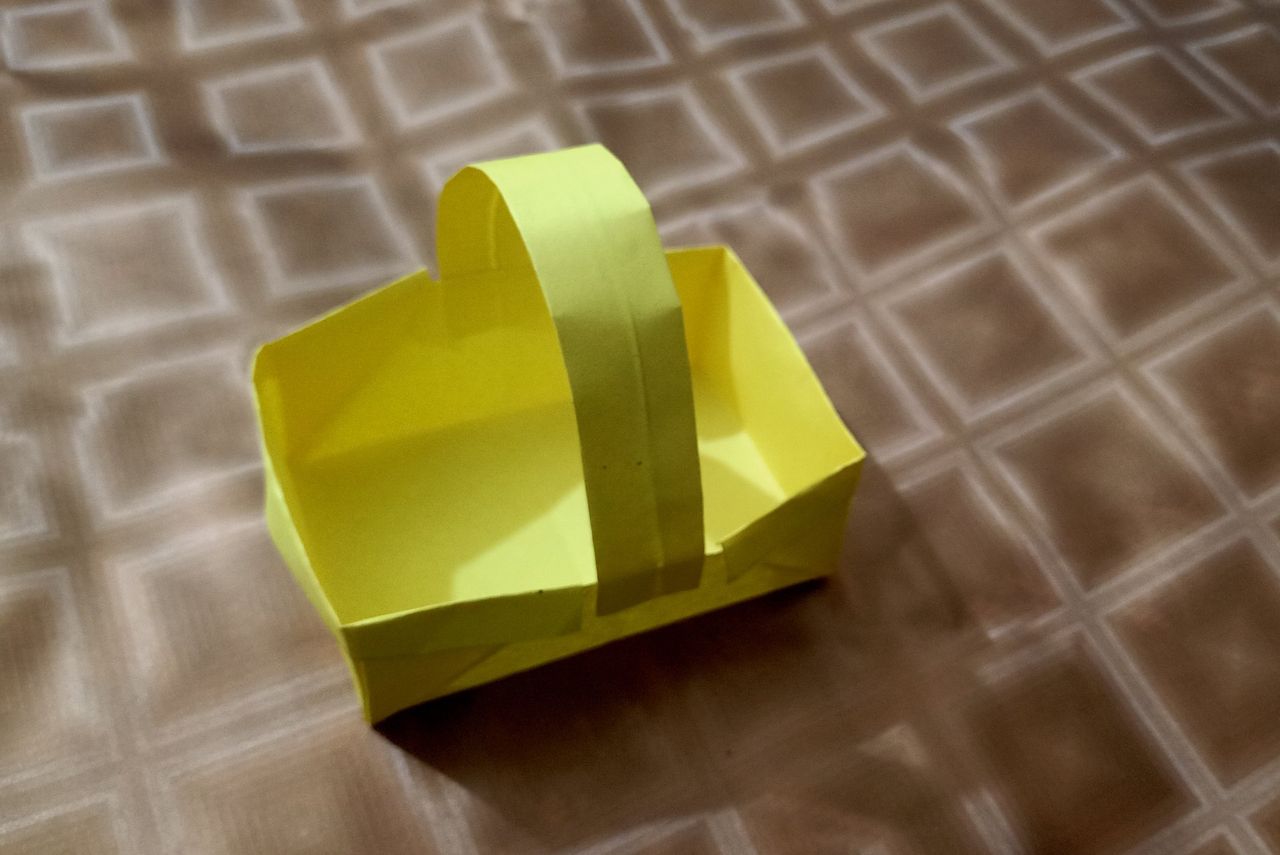 DIY paper basket/ creative-sunday