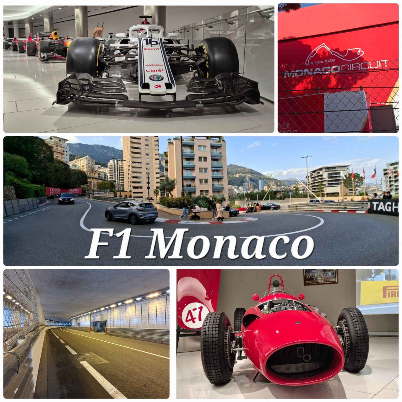 Monaco F1 Championship: Formula 1 in the veins of the city Monte Carlo - collection of racing cars
