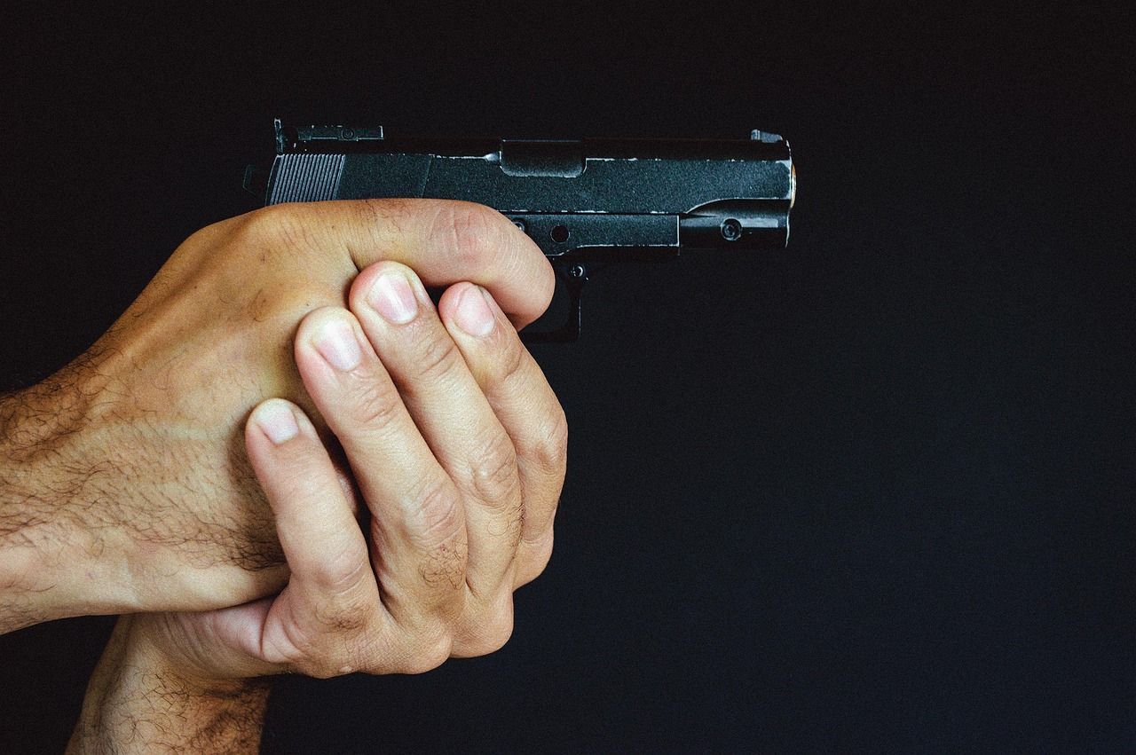 Part of my life experience at gunpoint. 
