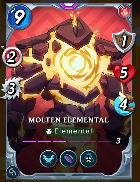 MOLTEN ELEMENTAL Elemental
Level