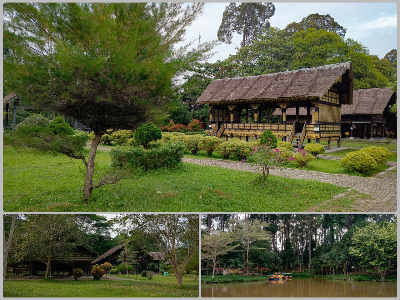 THE CHARM OF TRADITIONAL ACEHNESE HOUSES // Discovery of a traditional Acehnese house in the middle of Langsa city forest park