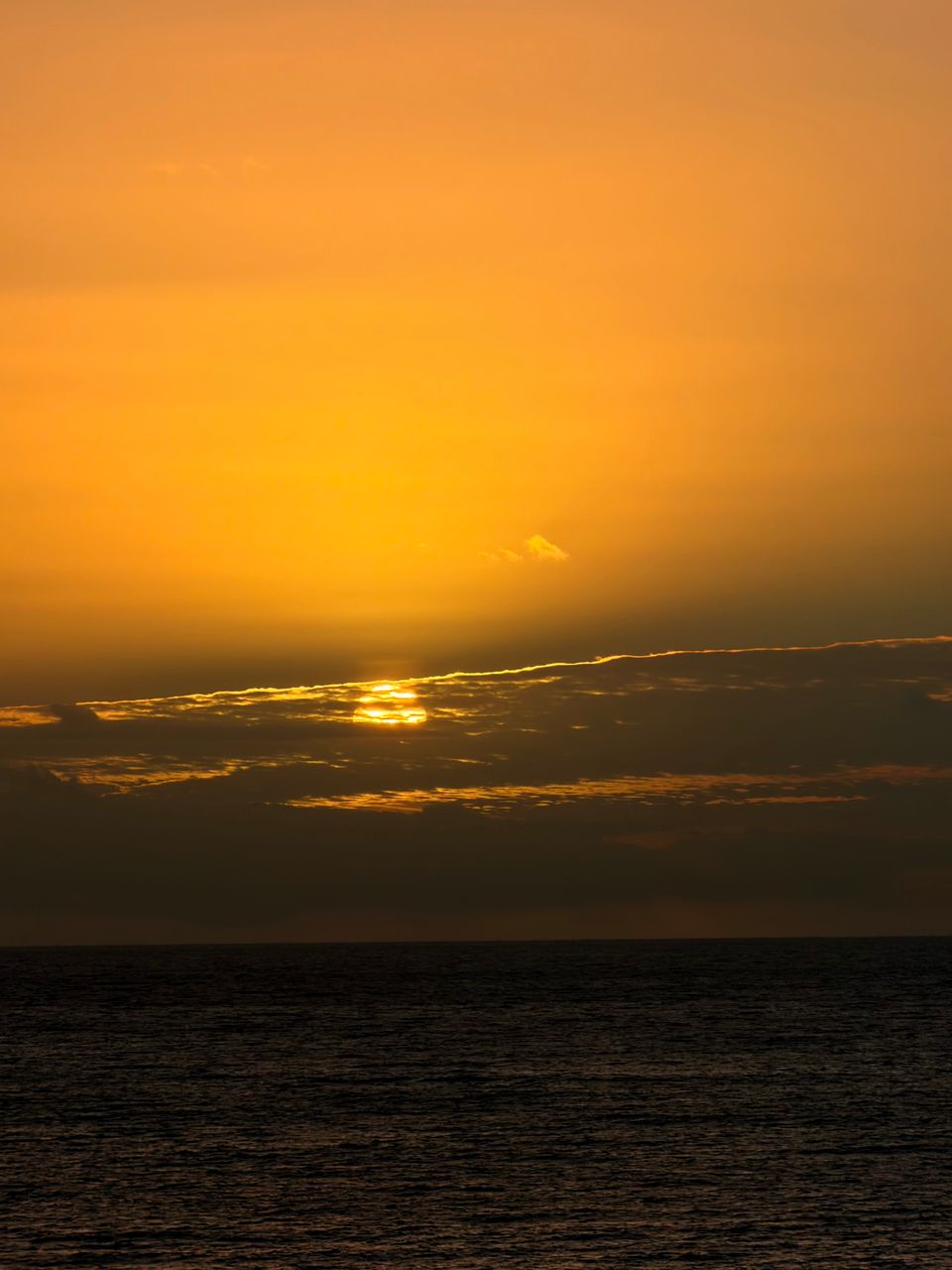 Sunset by the Sea.