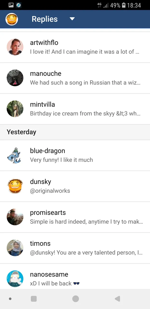 Replies