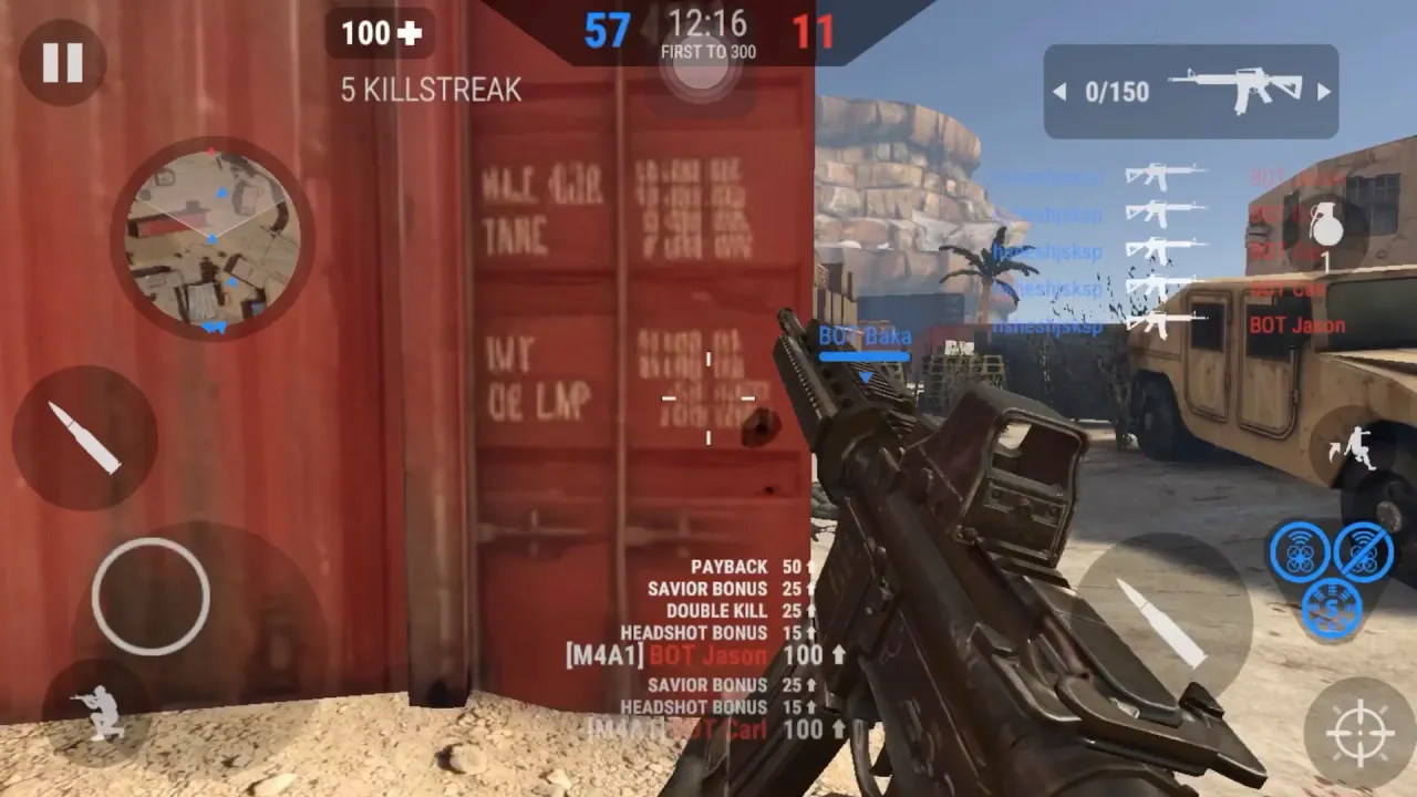 🔥BULLET FORCE GOD MODE😈 | 99% Player Can't Survive It💀🎯 3speak.tv