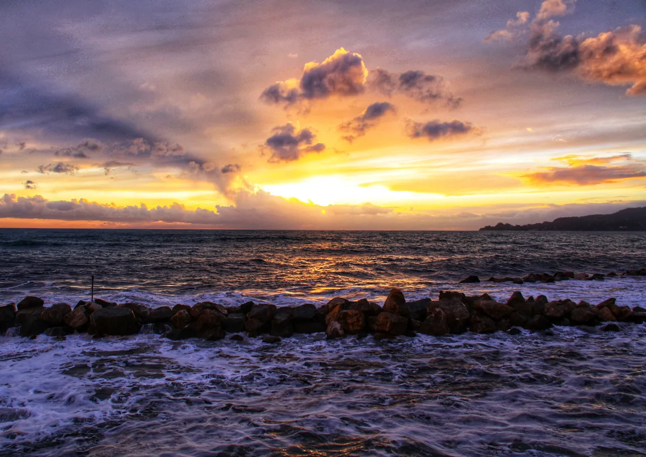 Tramonto...