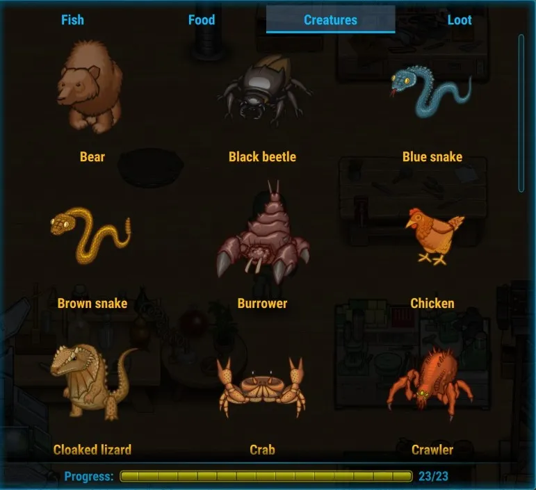 Cryofall creatures.jpg