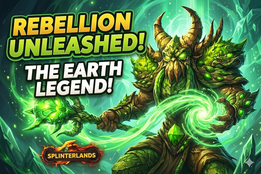 Splinterlands Rebellion- Meet the Earth Summoner 
