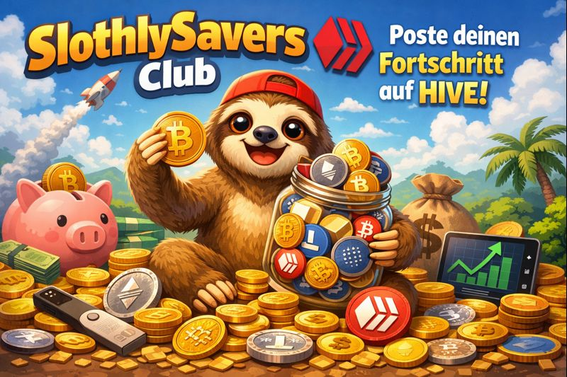 My Slothly Savers Club Goals 2026 - Week 1