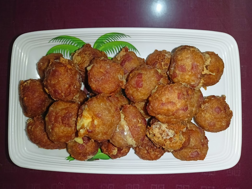 Chicken Cordon Balls..