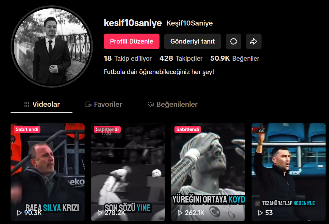 I Started Creating Content on Tiktok - Tiktok'ta İçerik Üretmeye Başladım [EN-TR]