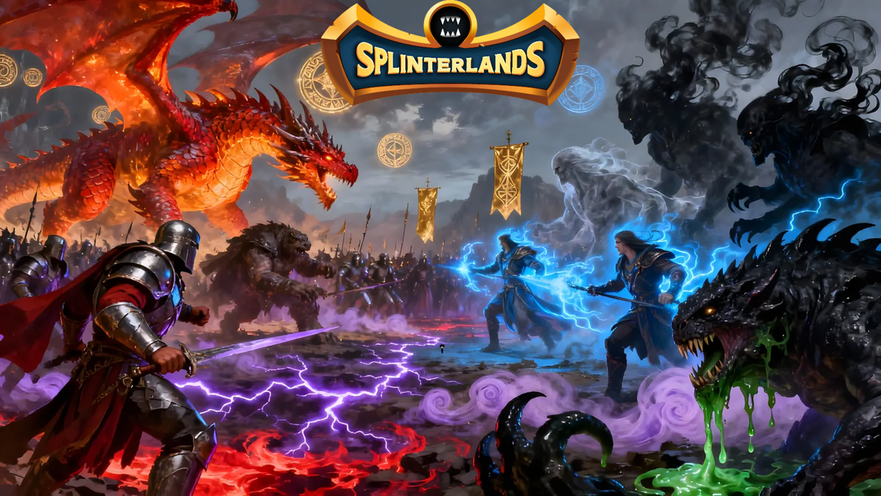 Splinterlands: Guild Brawl Results and Gladiator Cases Purchase