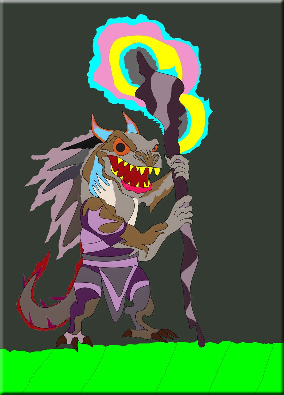 Splinterlands Art Contest Week 373!Today art Withered Old Sage!