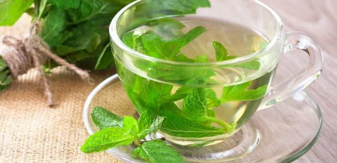 Mint tea