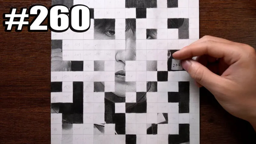 Draw with random squares
