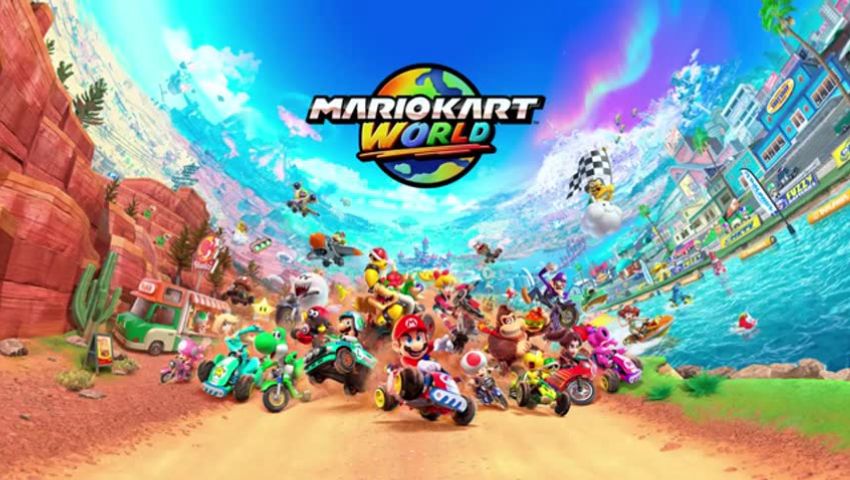 Mario Kart World - Bowser's Galaxy Generator