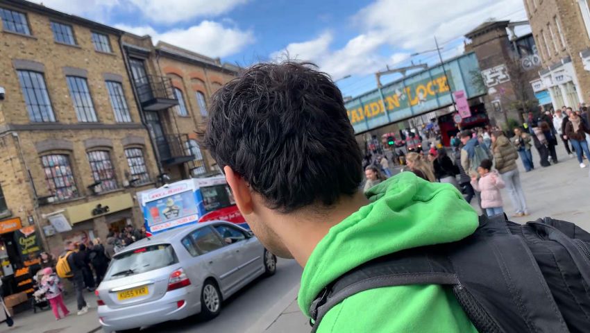 The Camden Market Free Art Man 2nd April 2026