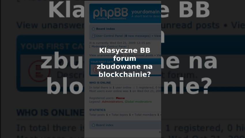 Czy Ty też z nostalgią wspominasz dawne fora internetowe?