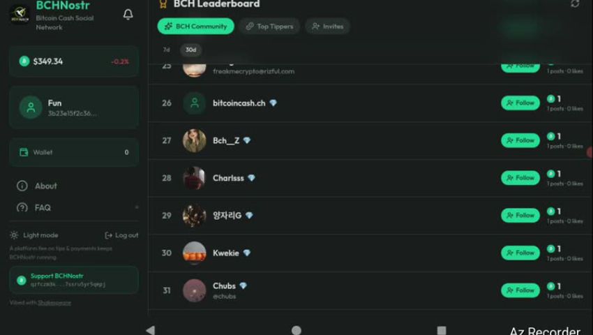 BCH Nostr Walkthrough