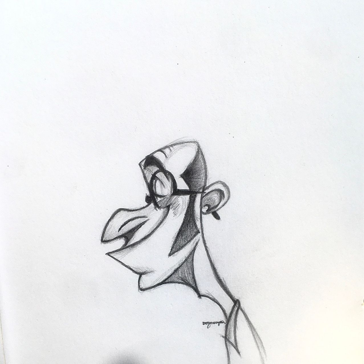 SIDE PROFILE (CARICATURE)✍️