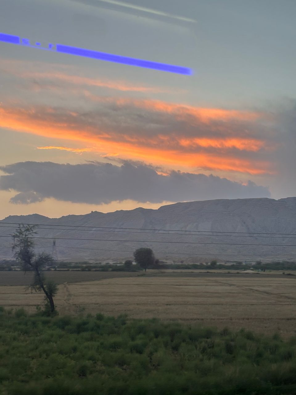 Photography when the sun was setting 