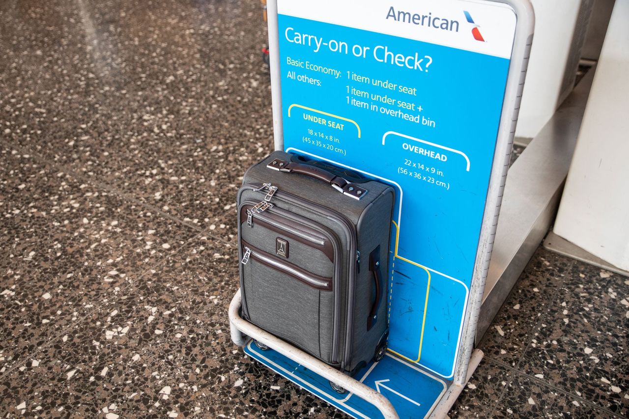 The ongoing saga of carry-on baggage