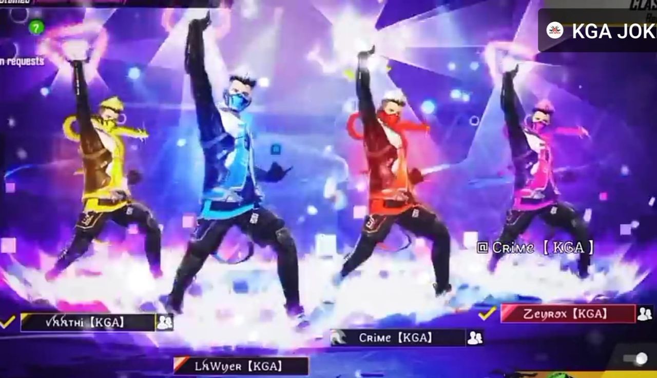 Free Fire Dance Vibes Adam and Cobra in Action 