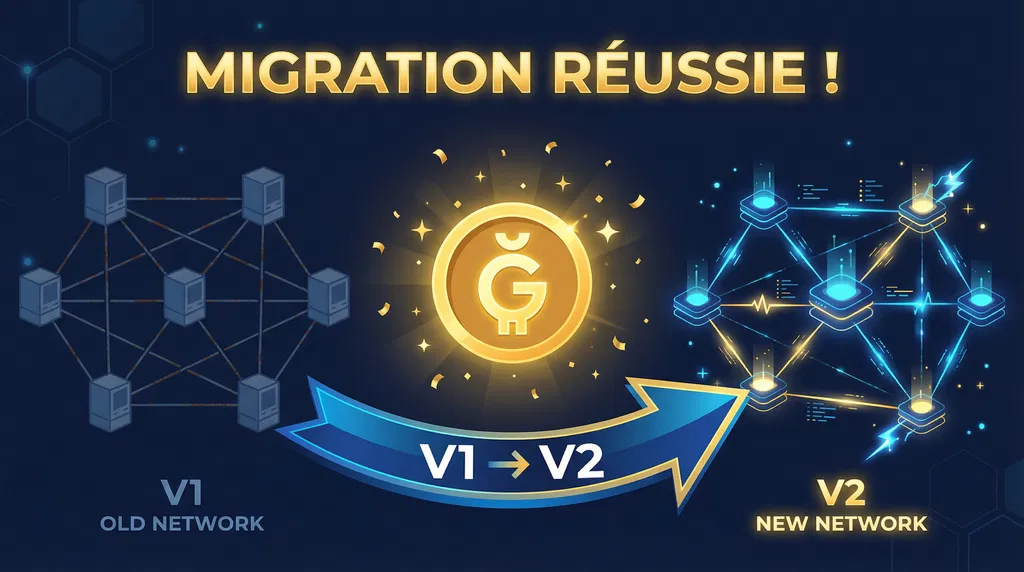 Annonce : Migration réussie de la Monnaie Libre Ğ1 vers la V2 !
