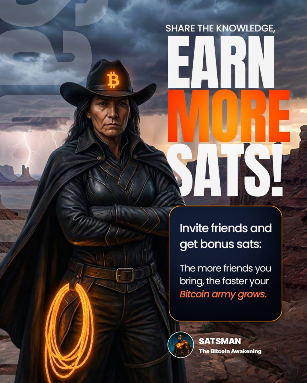 Start with Satsman: Learn & Earn