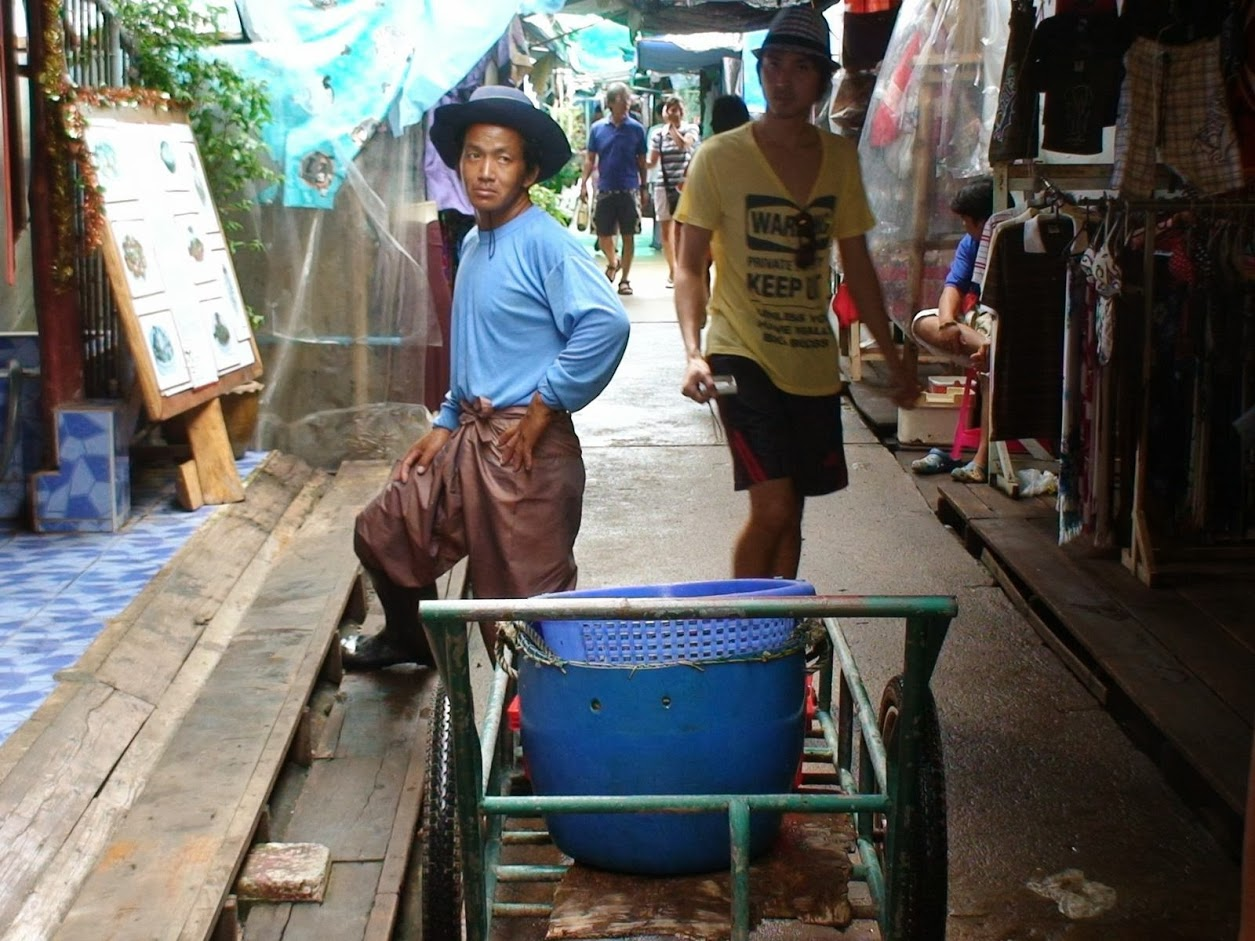 busy fisherman
