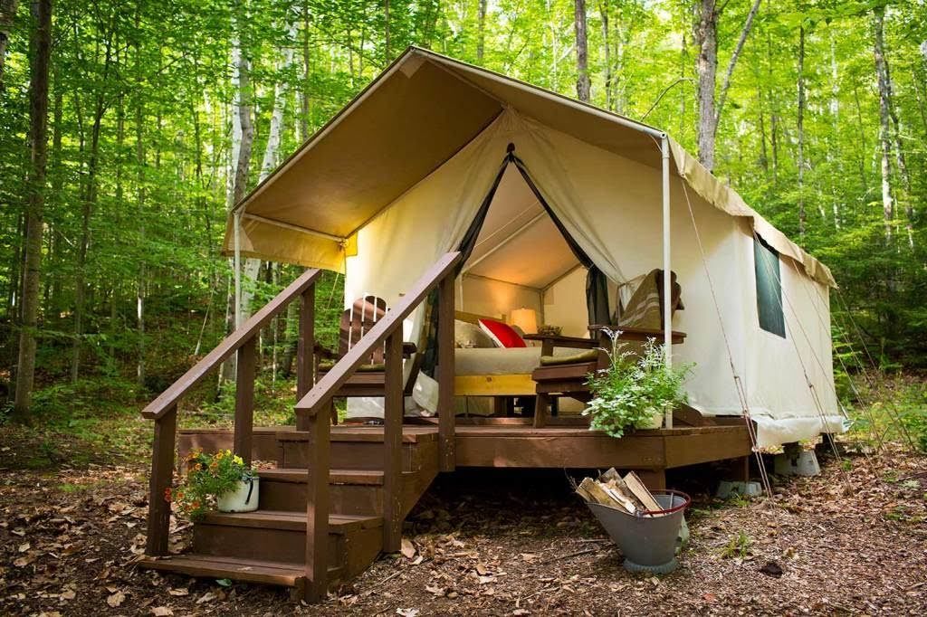 Camping in style