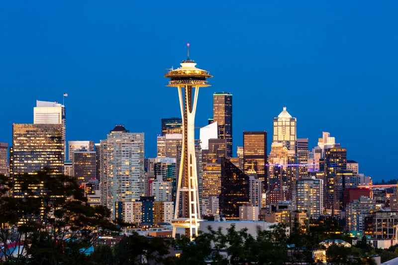 kerry park night photography