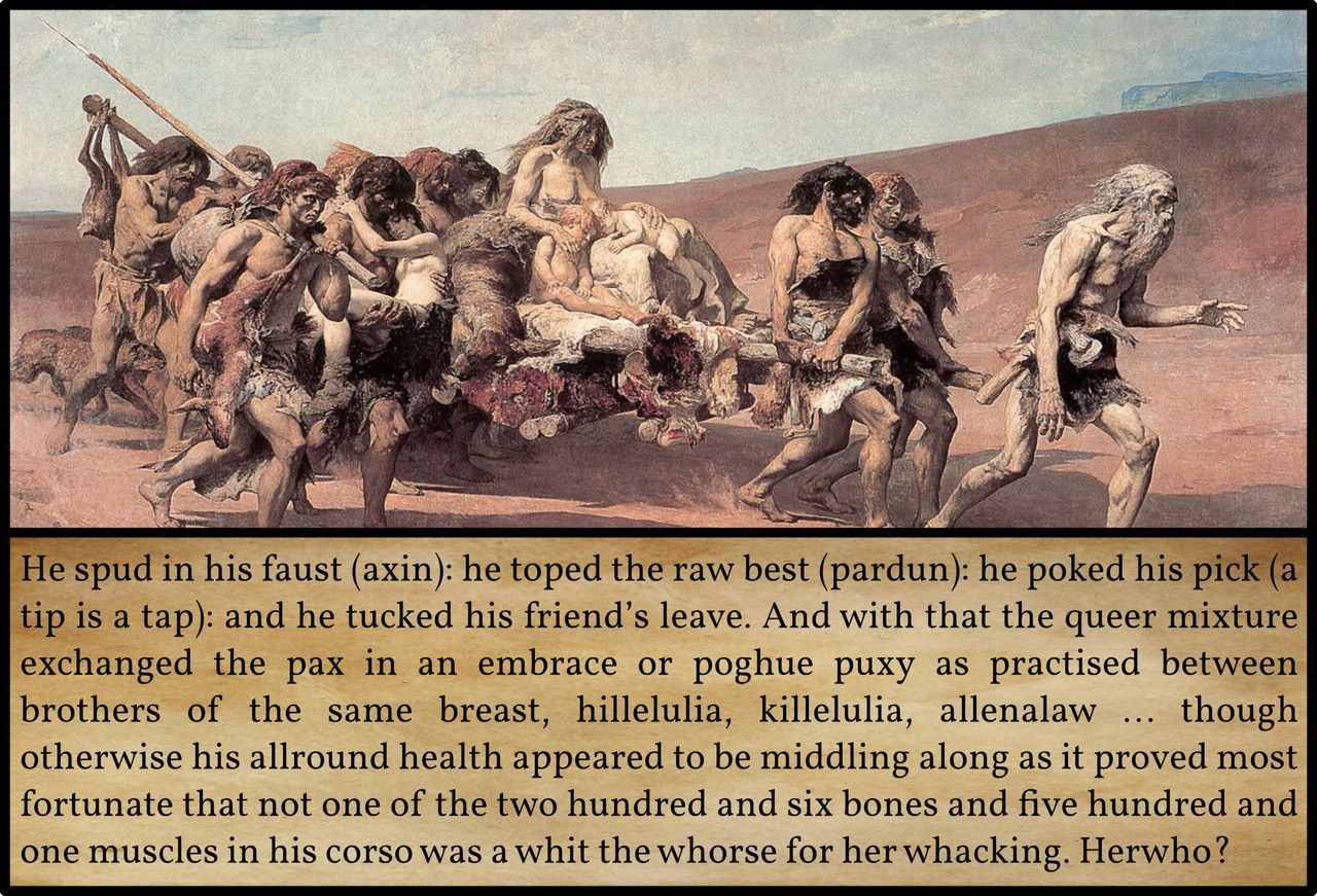 He spud in his faust