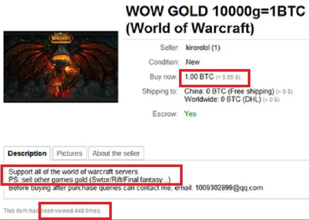 World of Warcraft Gold 4 BTC.jpg