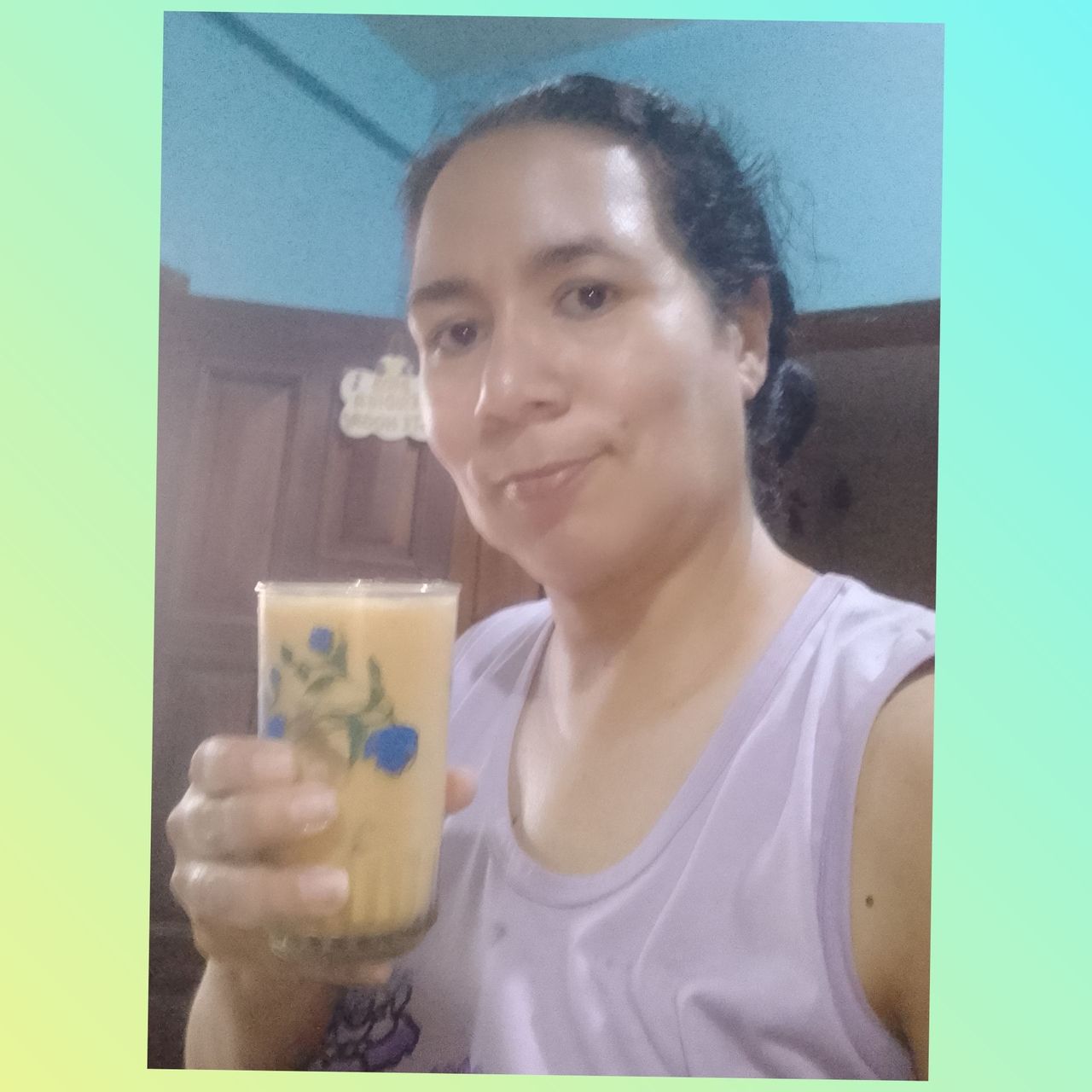  Delicious papaya milshakes with milk//Deliciosa Merengada de lechosa con leche 